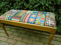 Sampler custom upholstery